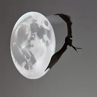 moon frawing