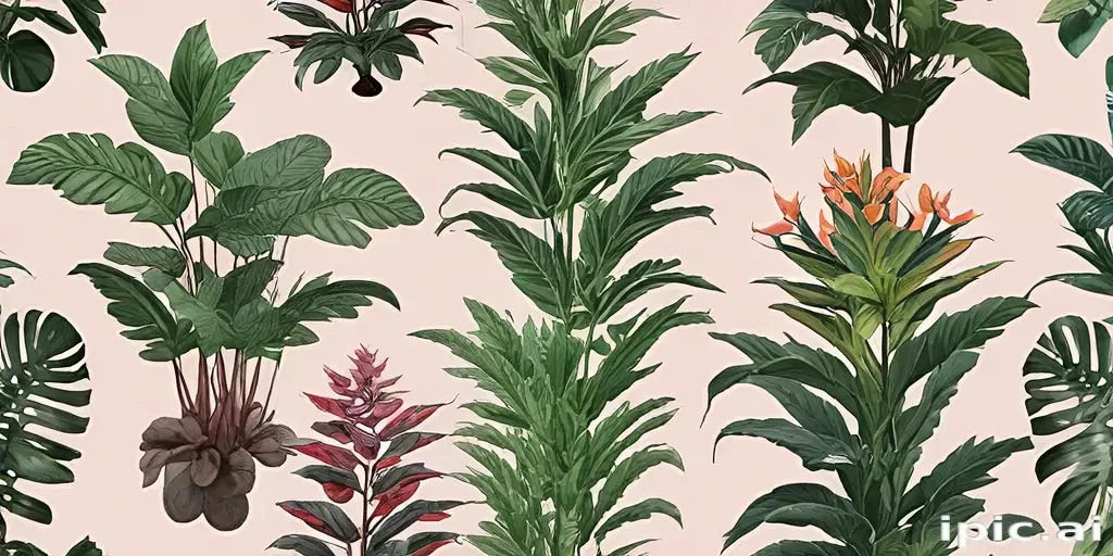 aesthetic plants png