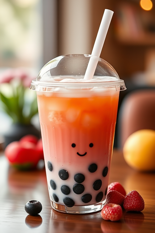 bubble tea cute