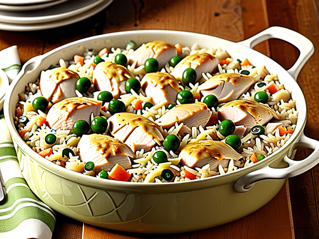 chicken and knorr rice casserole