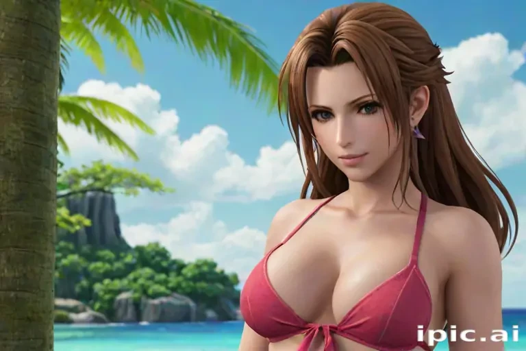aerith bikini
