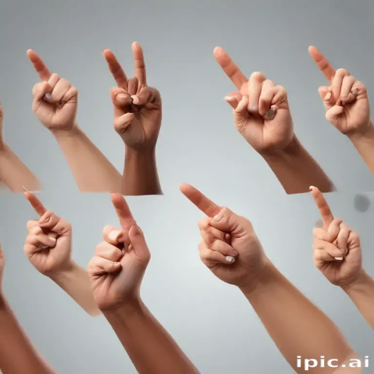 finger pointing png