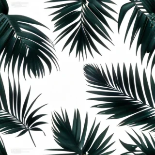 palm tree leaves png