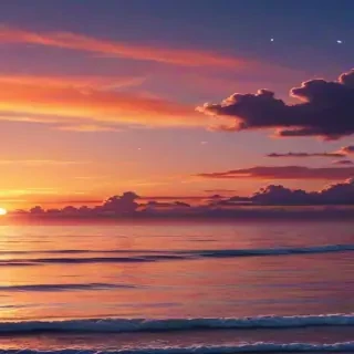 cute sunset backgrounds