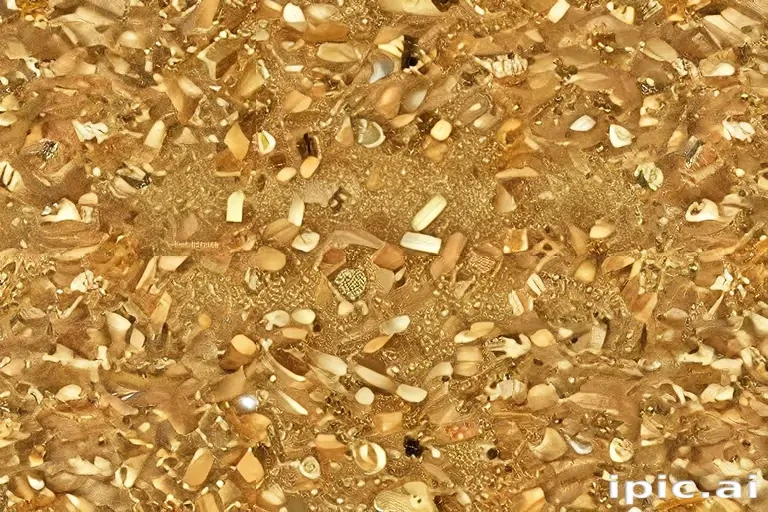 gold glitter png