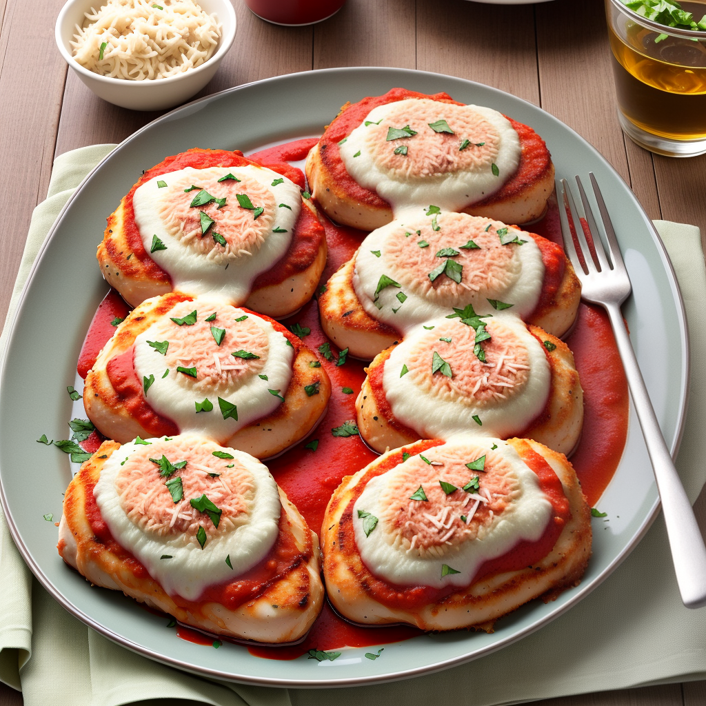 chicken parmesan with grilled chicken