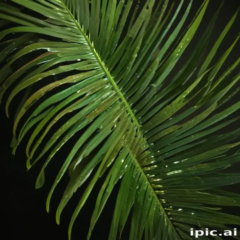 palm tree leaf png