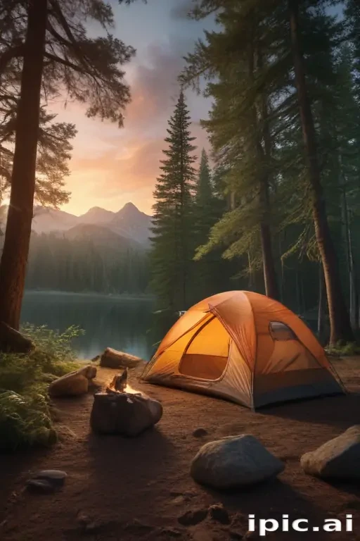 camping background