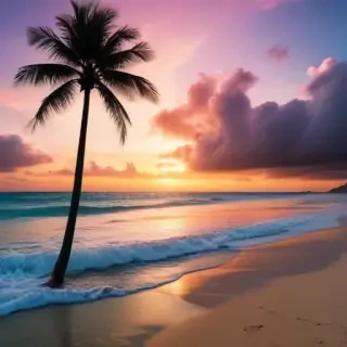 beach screensaver iphone