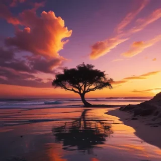 aesthetic sunset wallpapers