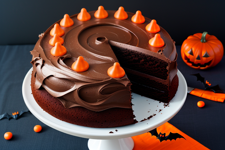 chocolate cake recipe from scratch easy halloween