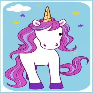 clip art unicorn