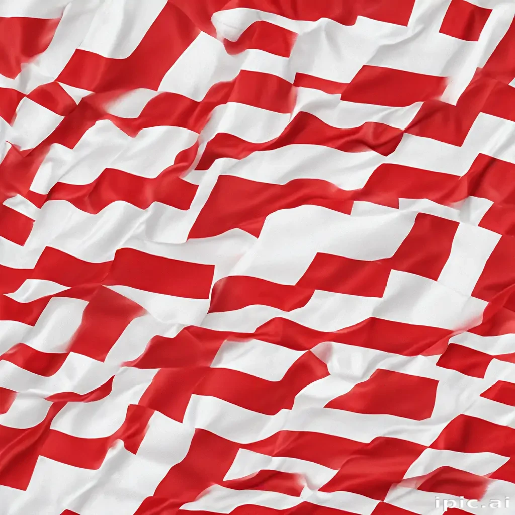 red and white flag
