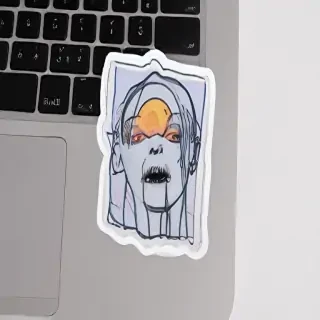 transparent aesthetic sticker
