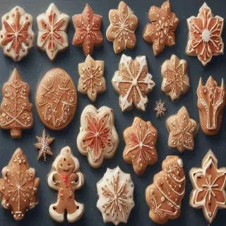 clip art christmas cookies