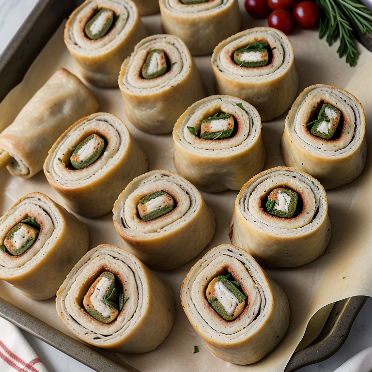 turkey stuffing roll ups recipe