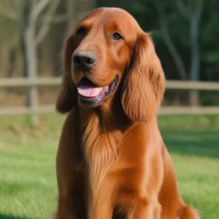 irish setter dog breed