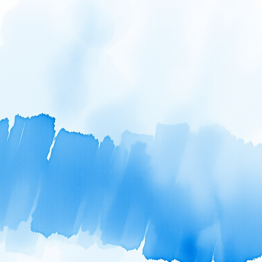 Create a high-resolution watercolor background in shades of blue with soft gradients and textures, using a Canon EOS R5 camera, 50mm lens, aperture f/2.8, shutter speed 1/125s, ISO 100, in natural light from a side window, with a slight tilt for depth.