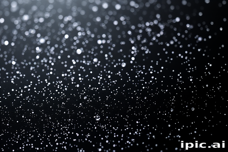 black with glitter