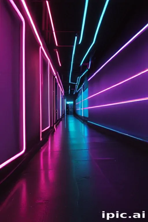 neon background aesthetic