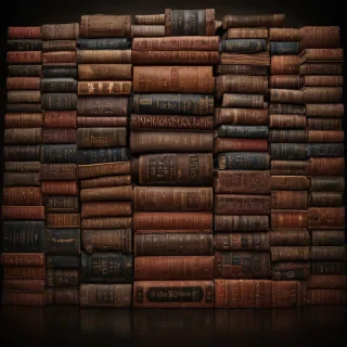 book stack png