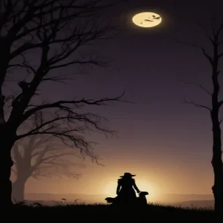 halloween silhouette