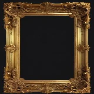 gold frame png transparent