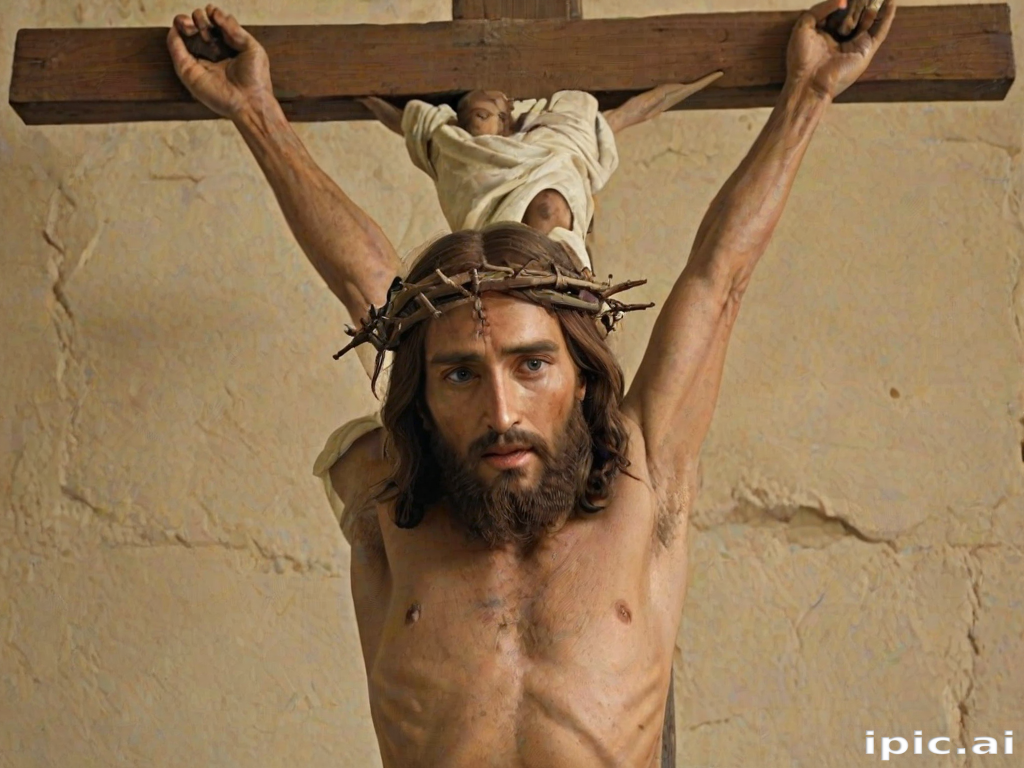image of jesus on the cross