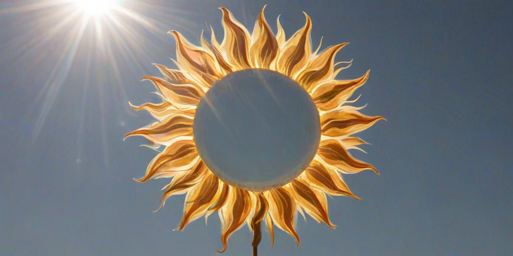transparent sun