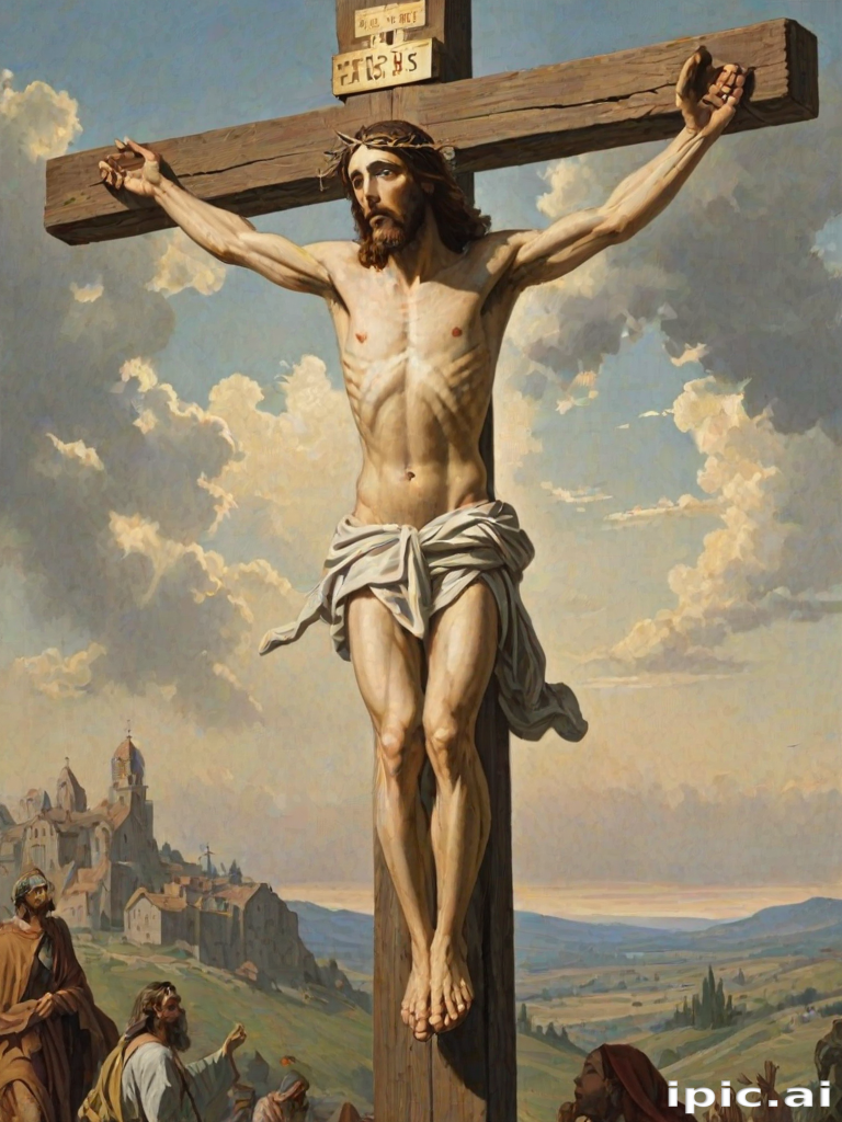 jesus on the cross pictures