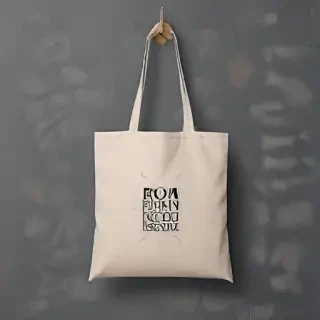 tote bag mockup