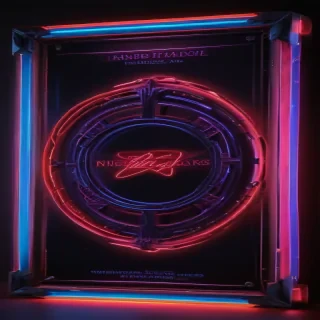 neon frame