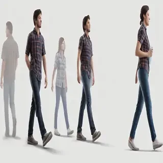 people walking png