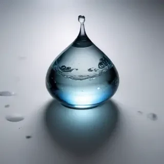 water drop transparent