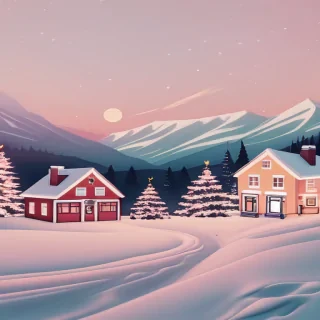aesthetic christmas iphone wallpaper