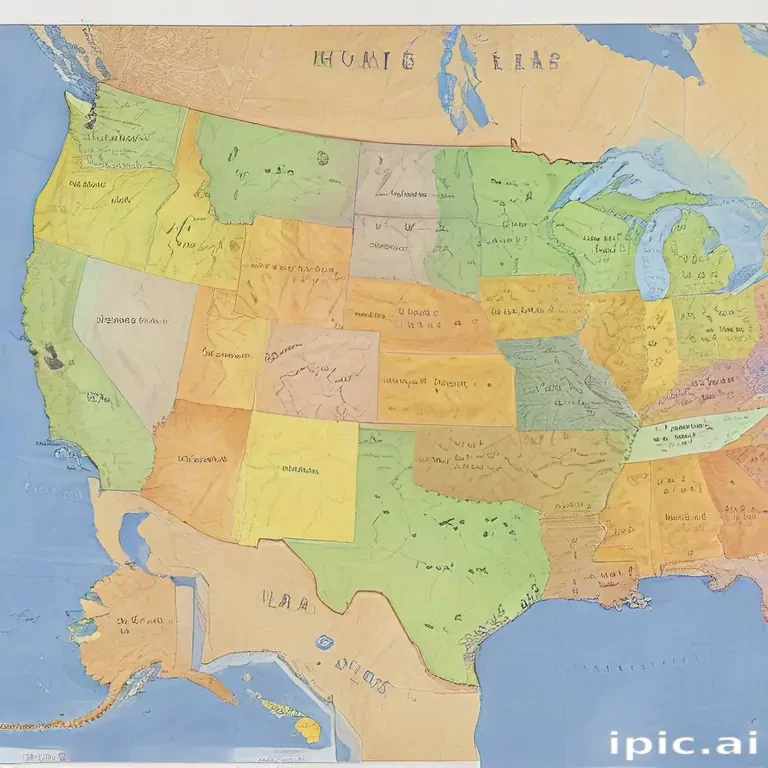 map of the us