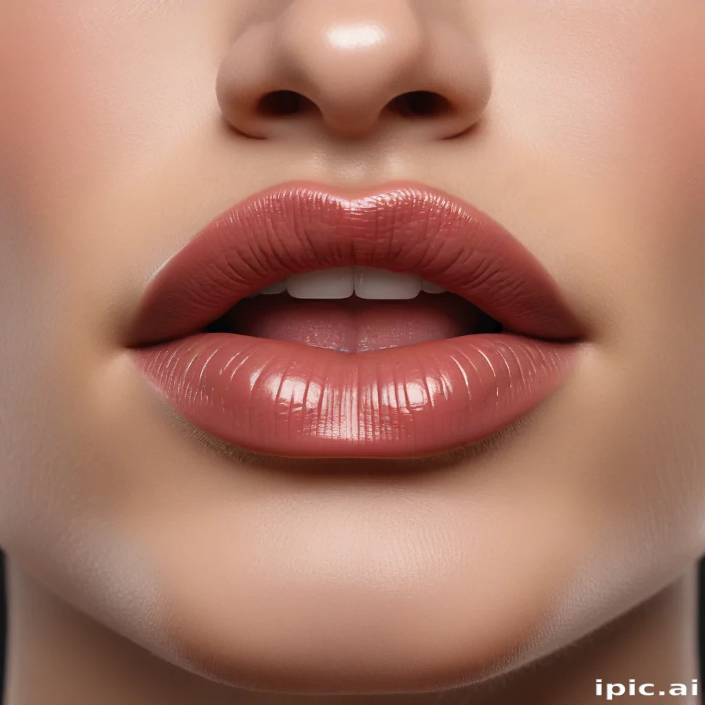 glossy lips png