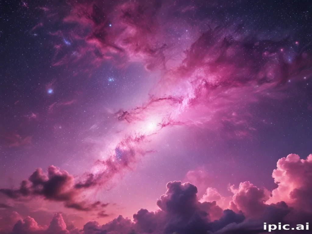 pink galaxy wallpaper