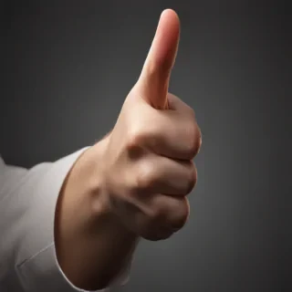 pointing finger png