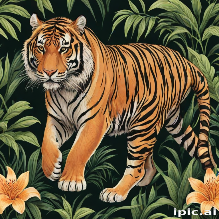 tiger illustration