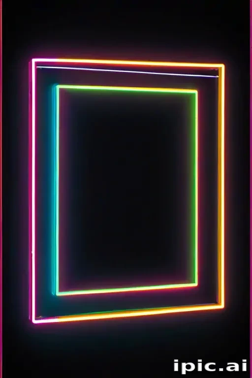 neon frame png