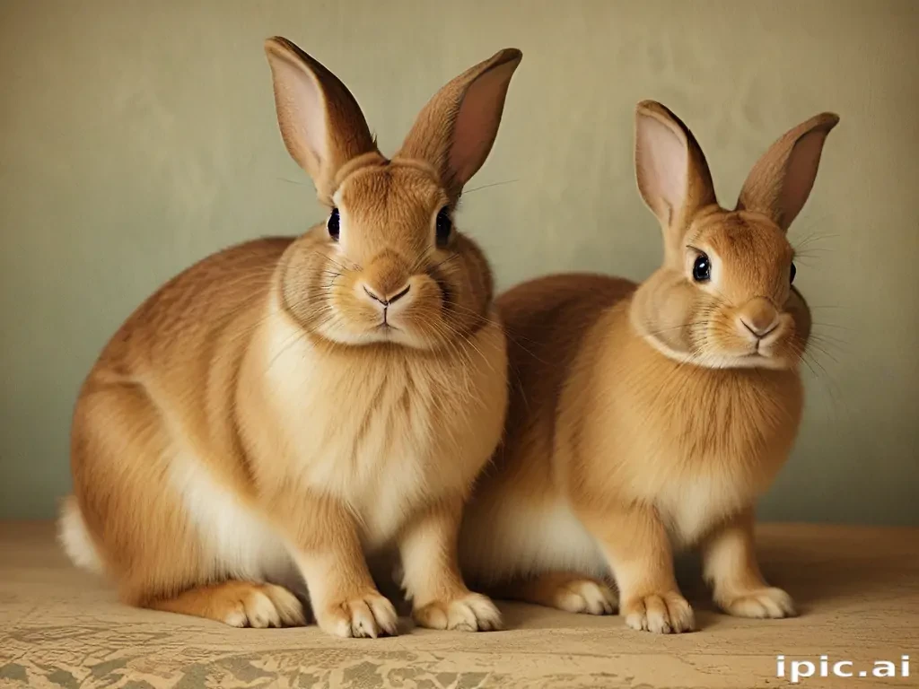 vintage rabbit images