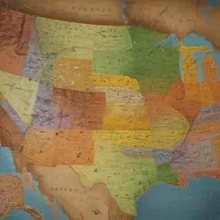 united states map