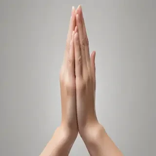 praying hands transparent background