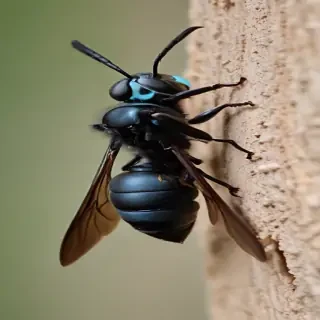 black wasp
