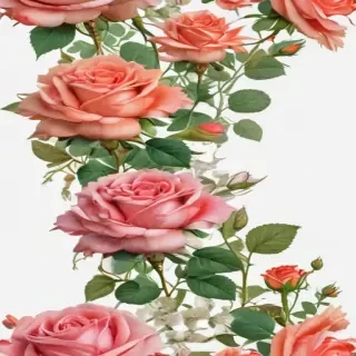 rose border png