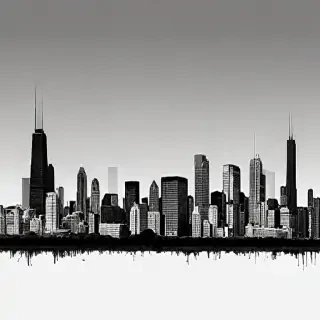 chicago skyline png
