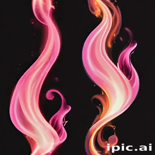 pink flames png