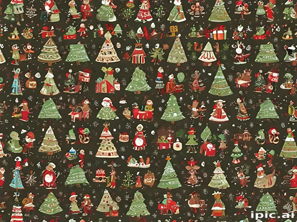 christmas wall papers