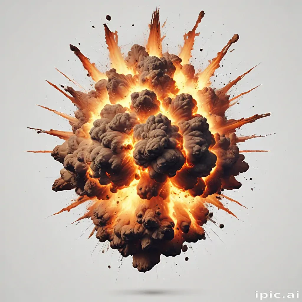 explosion transparent png
